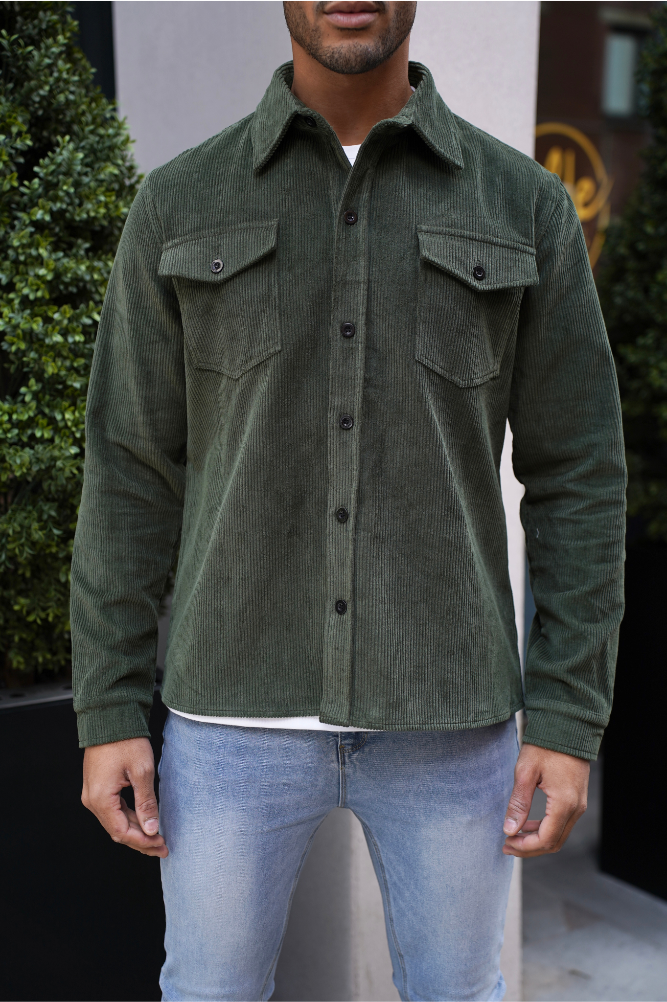 Daan Cord Shirt with Comfort and Style in One