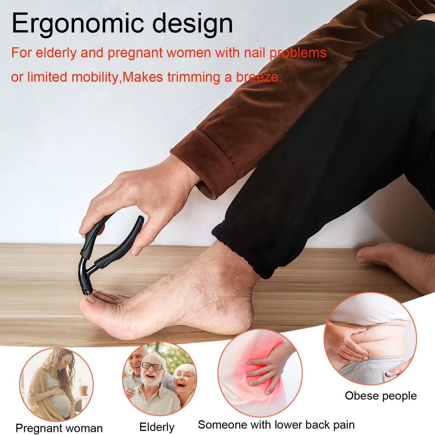 Professional Toenail Clipper for Strong and Comfortable