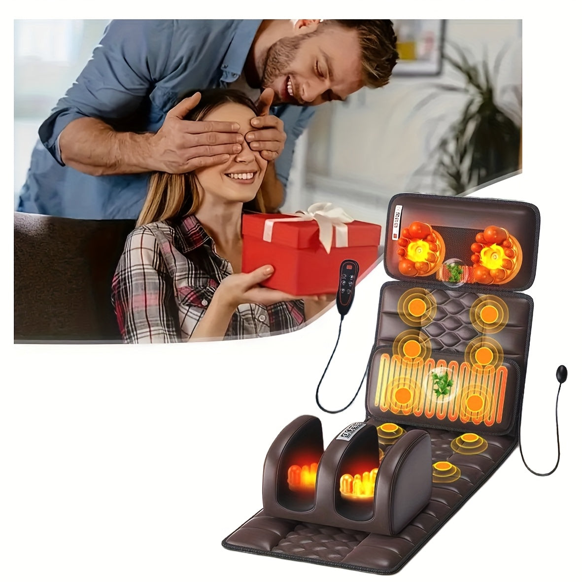Massage Mattress with Full Body Massage for Comfort and Relaxation in One
