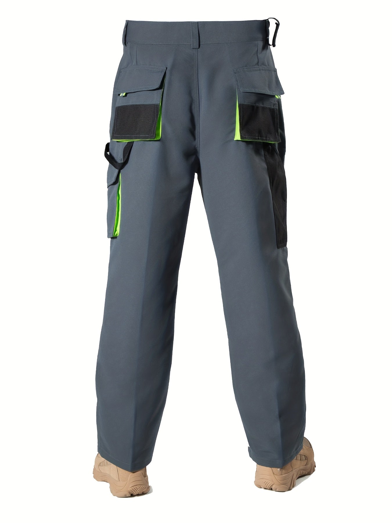 Men's Work Trousers with Large Storage Pockets for Durable and Functional