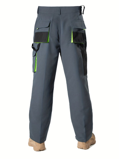 Men's Work Trousers with Large Storage Pockets for Durable and Functional