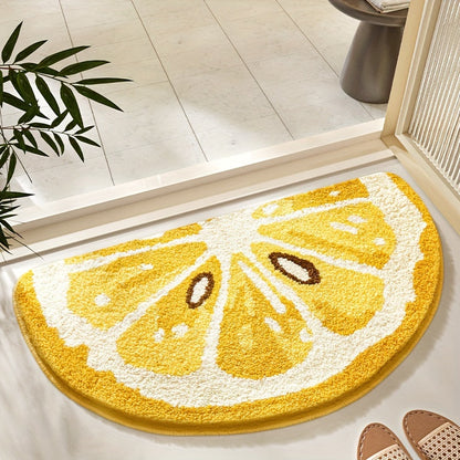 Rug Fruit-Inspired Bathroom for Soft and Absorbent