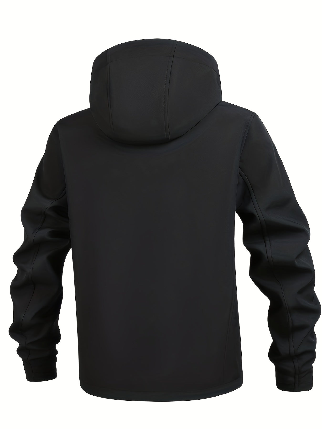 Men's Outdoor Softshell Jacket with Hood for Quick-Drying and Windproof