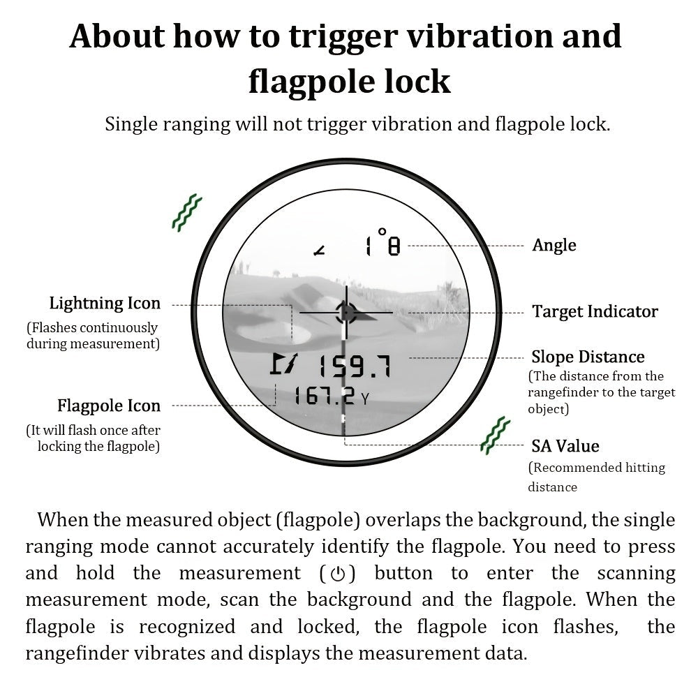 Advanced Golf Rangefinder for Accurate Measurements