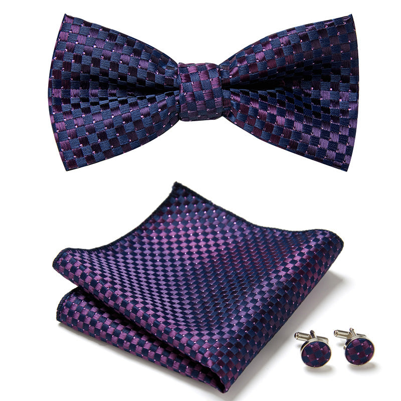 Set with Elegant Bow Tie Design for Handcrafted with Matching Accessories