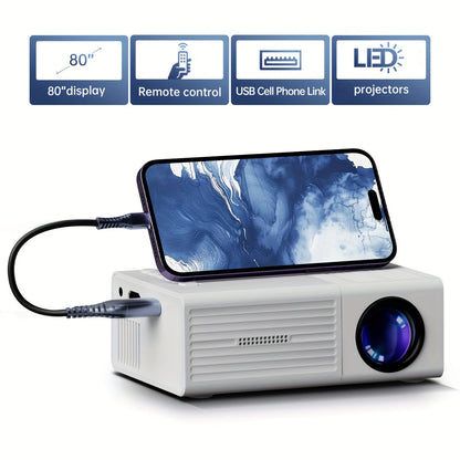 Projector Claritybeam Compact Mini with High-Performance Imaging in a Portable Design