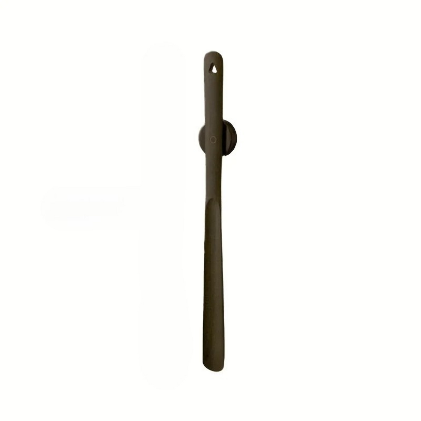 Minimalist Wooden Shoe Horn with Wall Mount