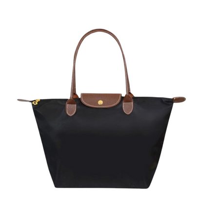 Bag with Leather Tote Design for Women for Large Shoulder Bag with Zipper