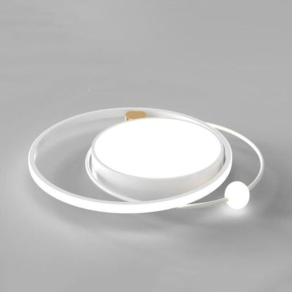 Light with Modern LED Ceiling Circular Design for Living Room and Bedroom