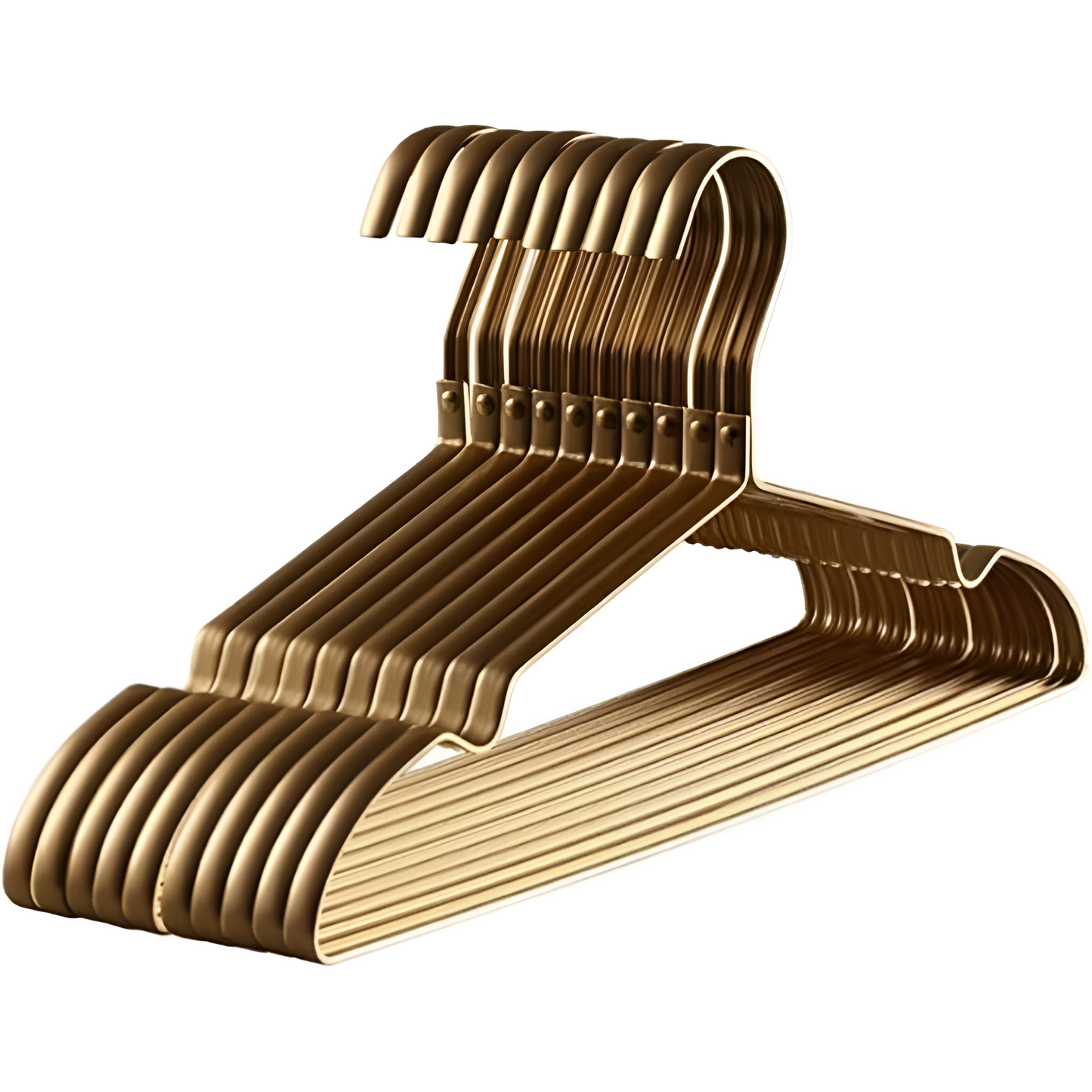 Anti-Slip Aluminium Coat Hangers for Wardrobe for Space-Saving and Durable