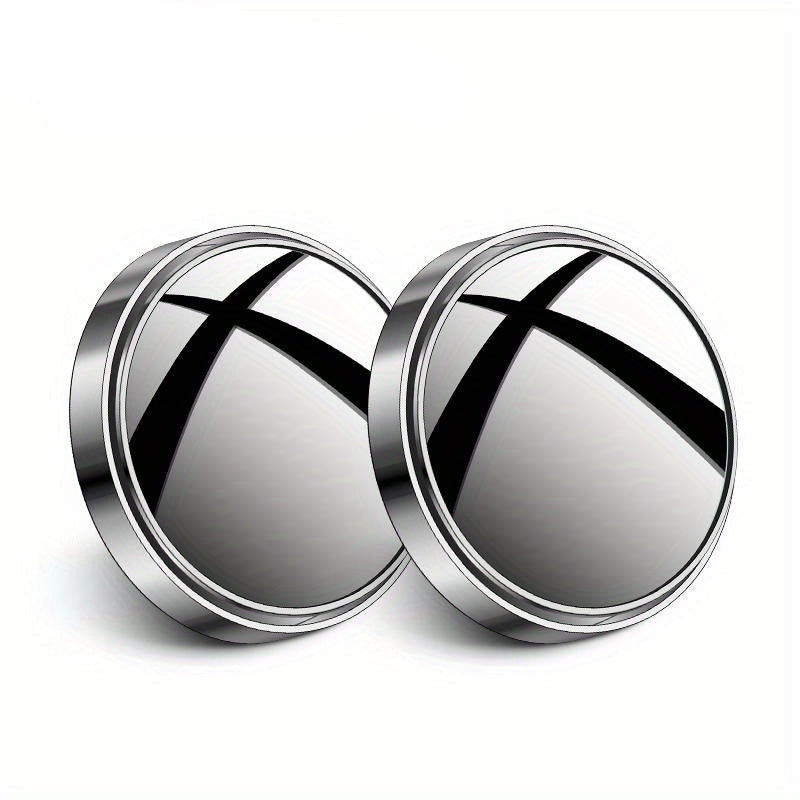 Mirrors with Auto Blind Spot Wide Angle Lens and 360° Adjustable Design