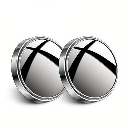 Mirrors with Auto Blind Spot Wide Angle Lens and 360° Adjustable Design