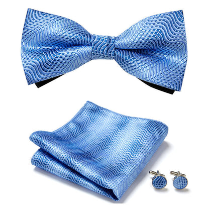 Set with Elegant Bow Tie Design for Handcrafted with Matching Accessories