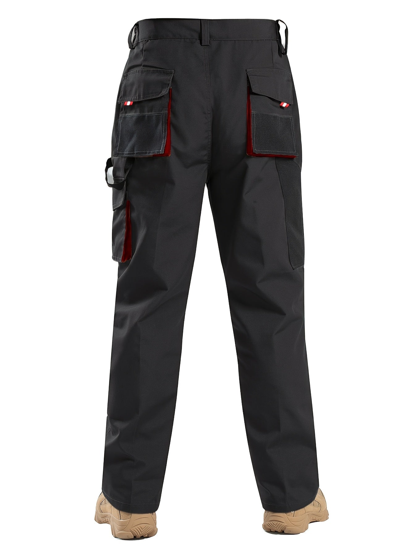 Men's Work Trousers with Large Storage Pockets for Durable and Functional