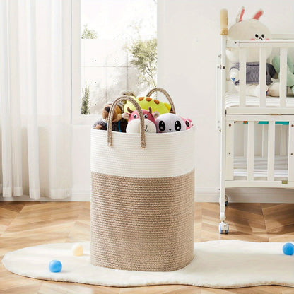 Basket Extra Large Woven Laundry for Space for All Your Things, Durable and Practical