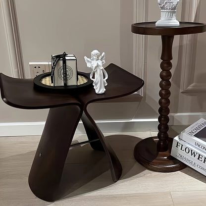 Stool with Elegant Butterfly Design with Timeless Design for Living Room and Entrance