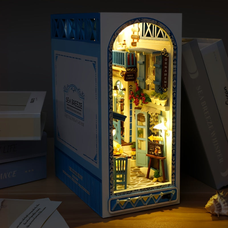 Puzzle Handmade 3D Wooden for Sea Inspired Miniature House