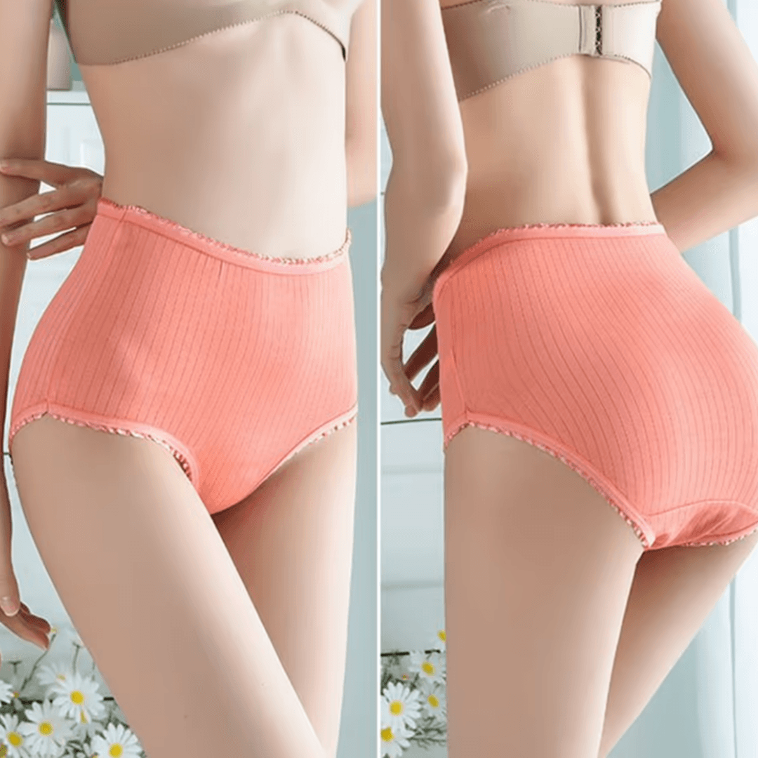 Set Silk-Cotton Leakproof Underwear for Comfortable & Breathable Trio