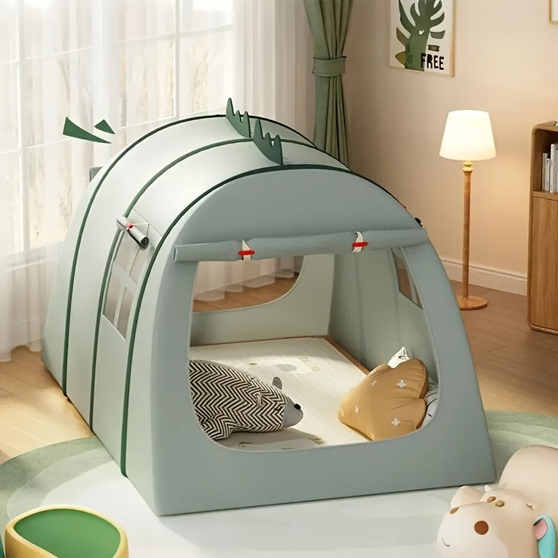 Children's Dinosaur-Shaped Play Tent with Foldable and Fun Design