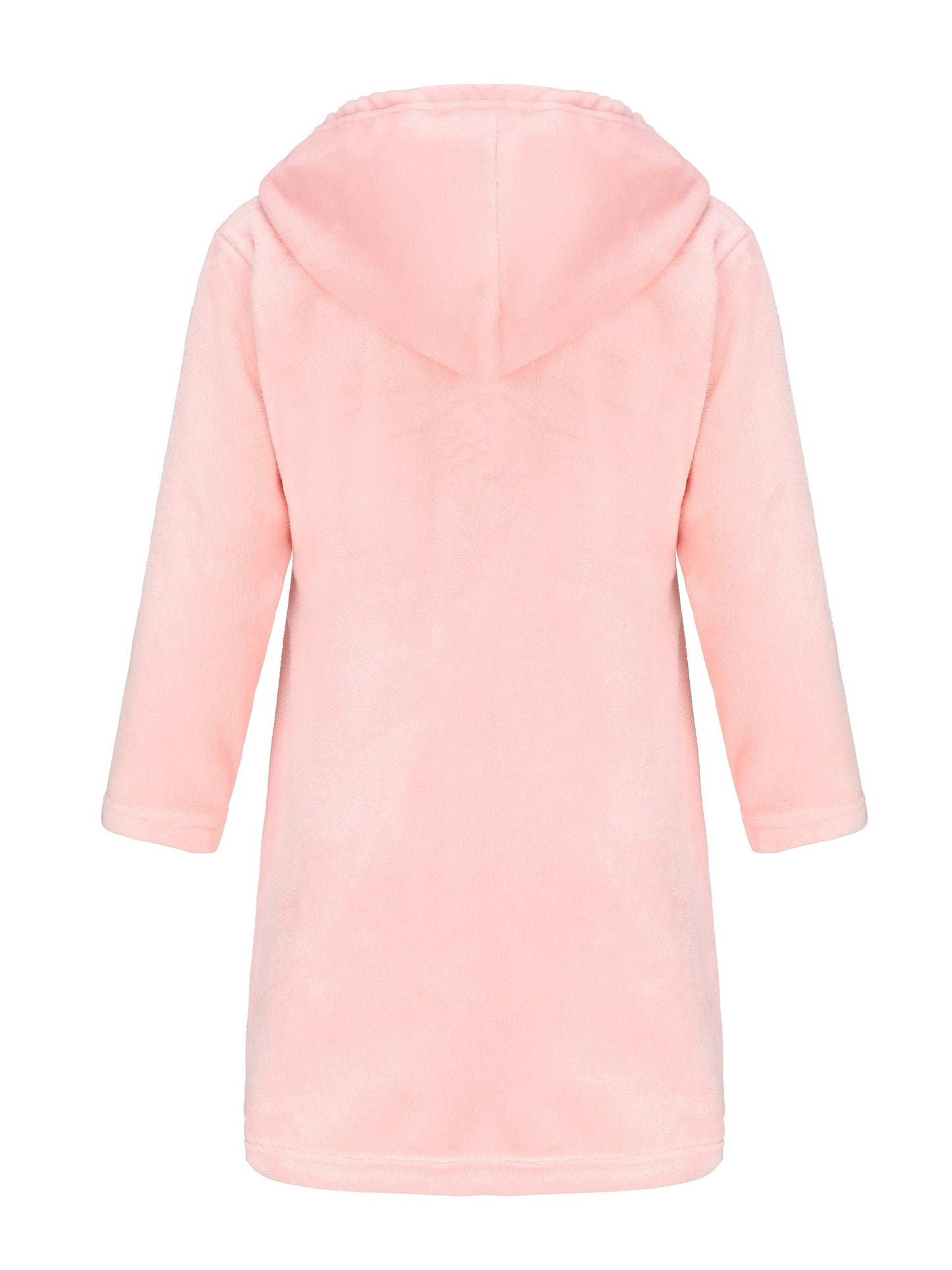 Children's Bathrobe with Hood for Soft Fleece Bathrobe for Girls with Comfortable Fit