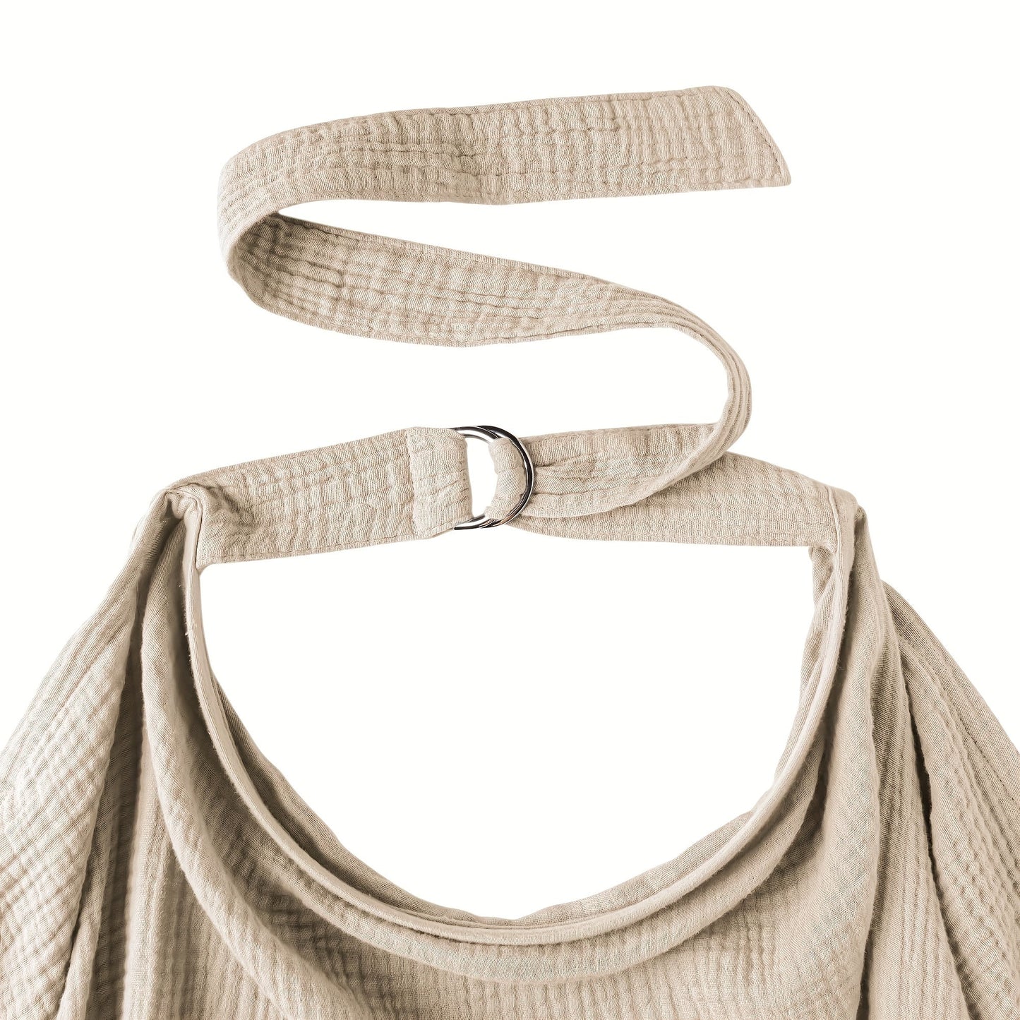 Blanket with Breathable Nursing Rigid Hoops for Multifunctional Mother Apron