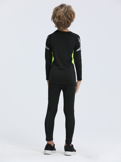 Set Active Motion Boys' Thermal Sports for Warm, Comfortable and Performance-Oriented