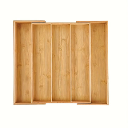 Organiser Bambooextend Cutlery for Expandable and Organised