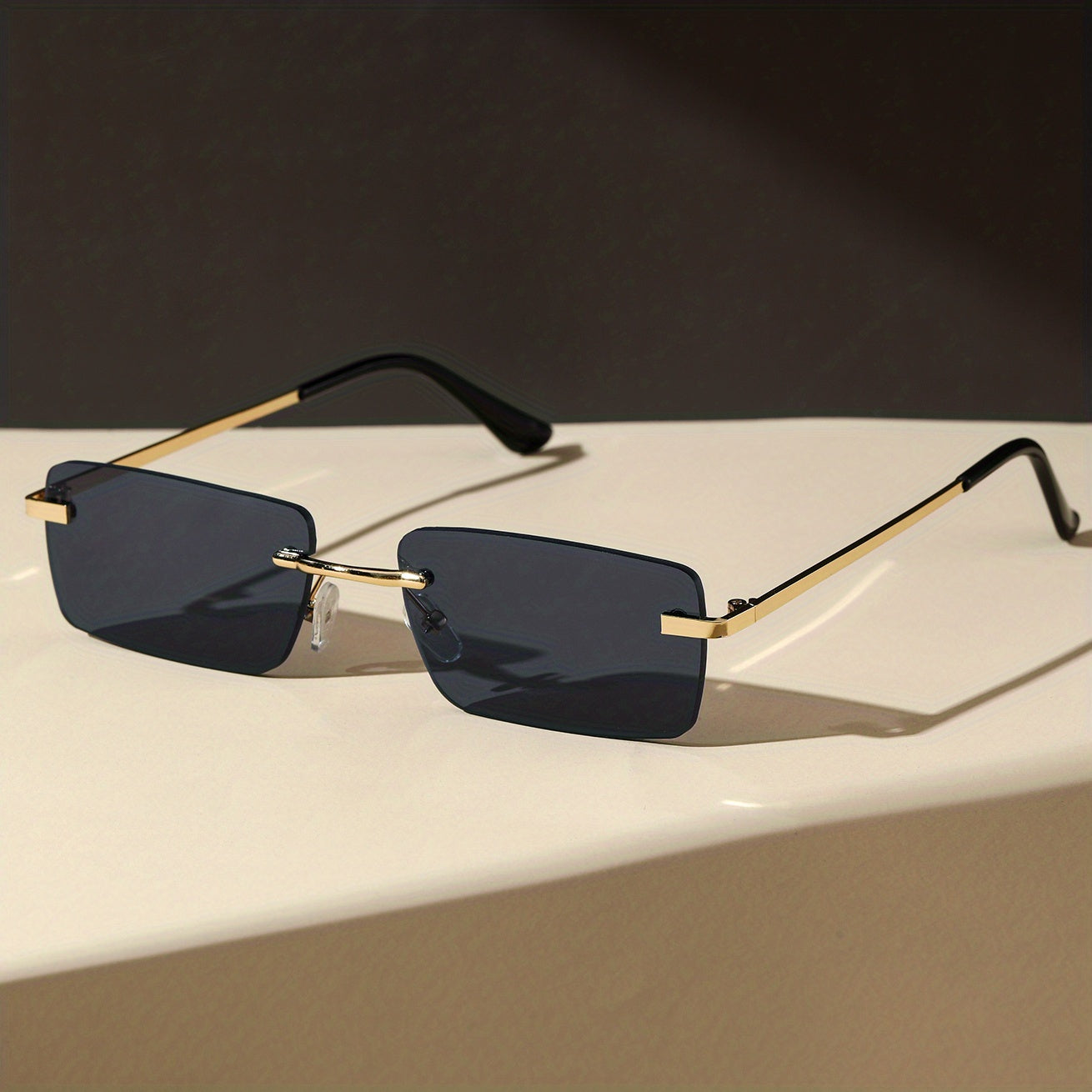 Stylish Frameless Sunglasses for Trendy and Comfortable for Men