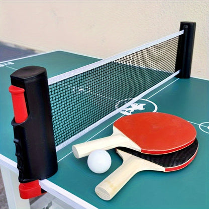 Table with Por Table Tennis Set for Ideal for Outdoors and Home