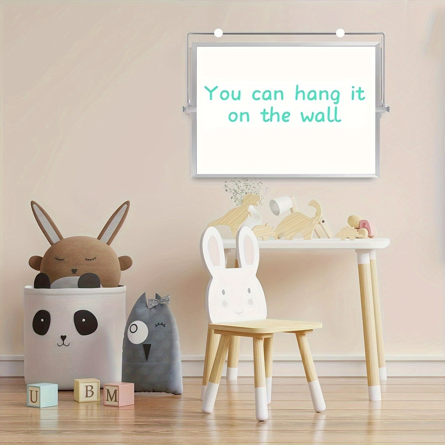 Magniboard Magnetic Whiteboard for Portable and Double-Sided with Stand