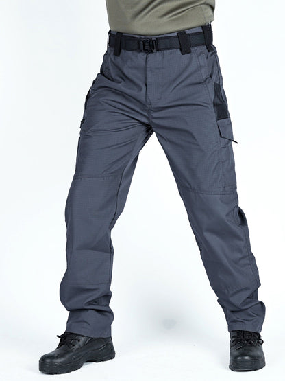 Men's Cargo Work Trousers with Multiple Pockets for Durable and Suitable for Outdoor Use