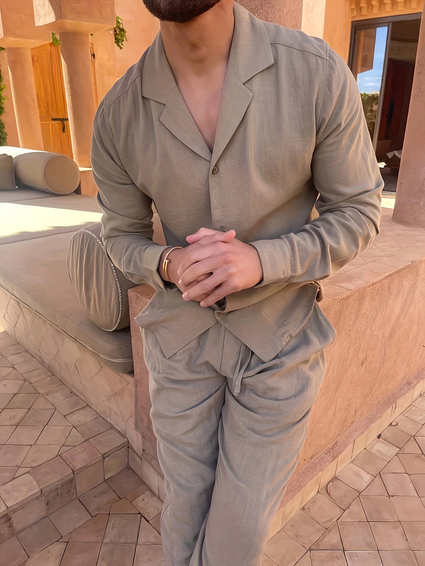Minimalist Men's Set for Comfort and Class in One