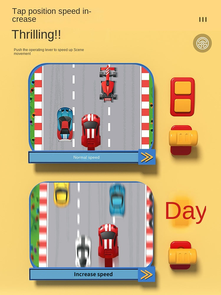 Game Kids Racing for Interactive Toy with Steering Wheel