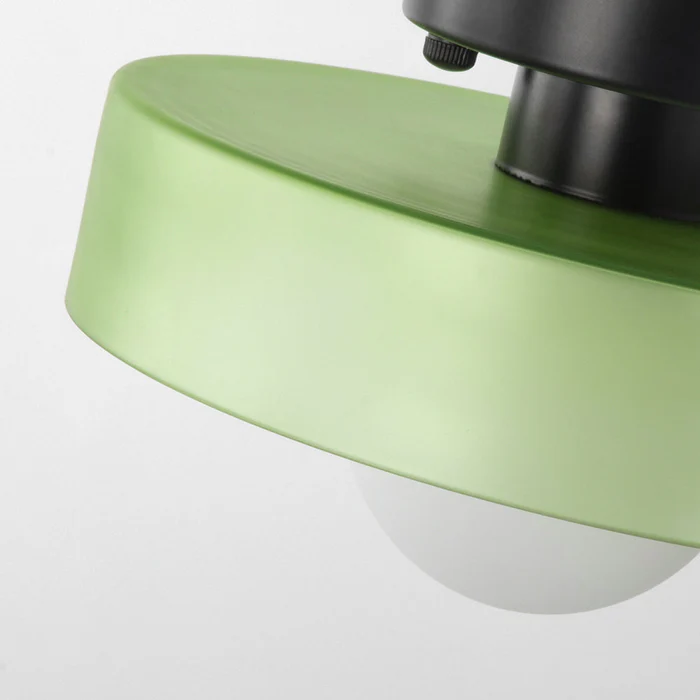 Glass with Modern Round Ceiling Lamp with Elegant and Timeless Design