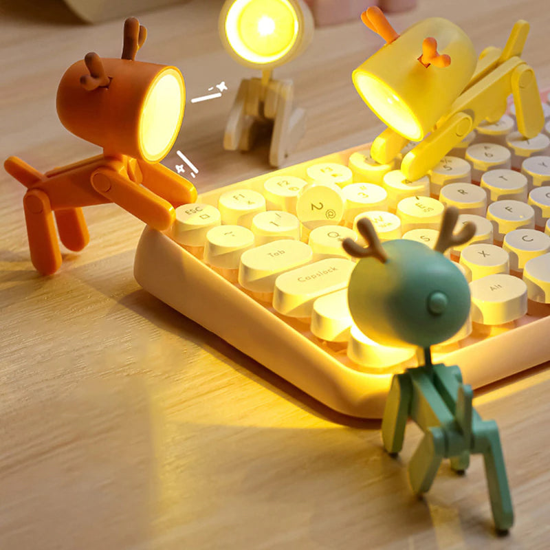 Night Light with Children's Animal Design for Warm Light and Compact Size