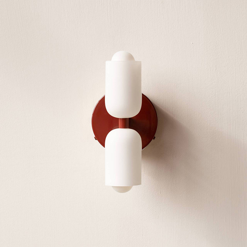 Modern Wall Lamp with Uplight and Downlight for Subtle Ambient Lighting for Interiors
