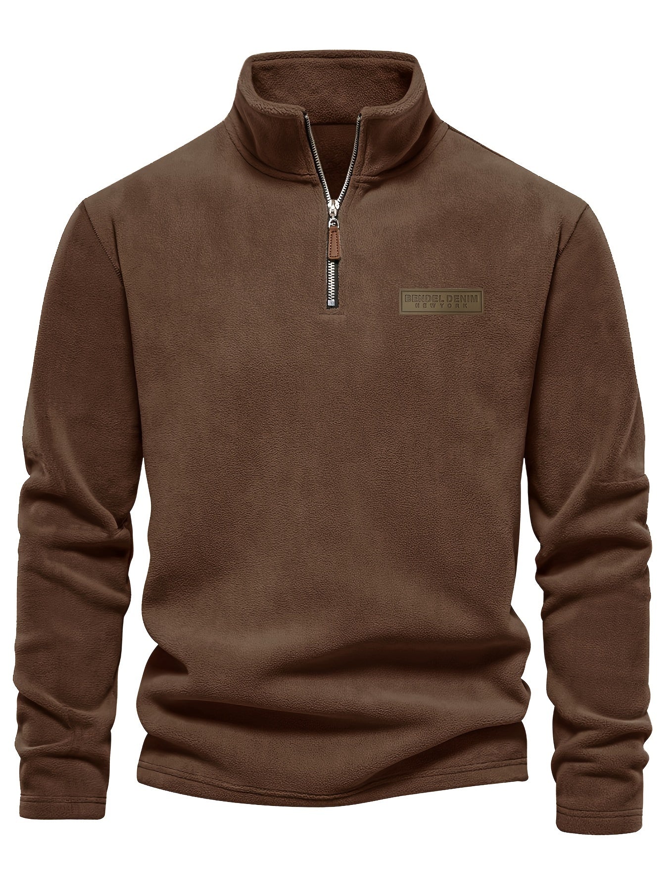 Fleece Lined Half-Zip Pullover for Comfortable and Warm for Cold Days
