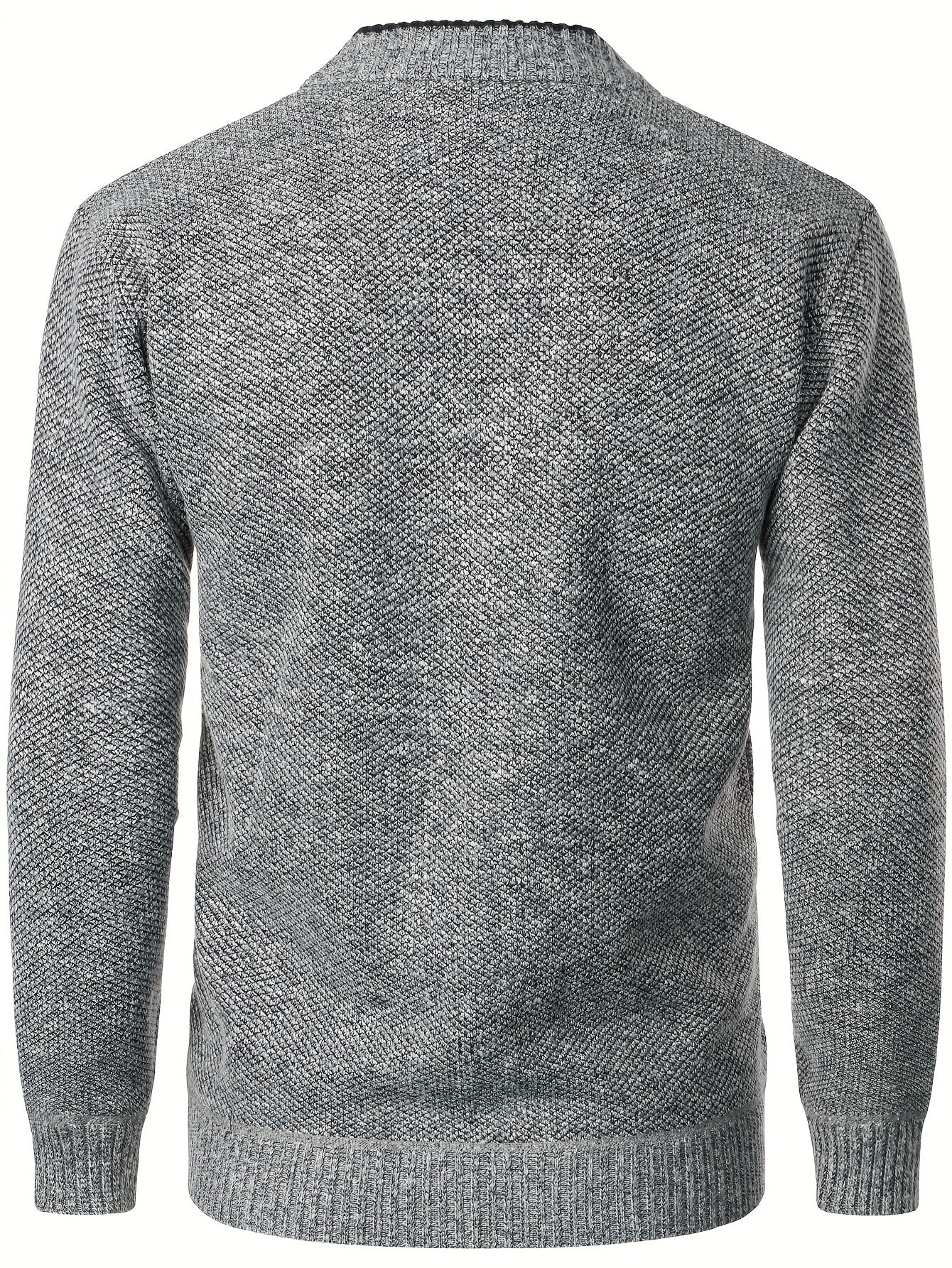 Men's Knitted Cardigan with Buttons for Warm and Comfortable for Autumn and Winter