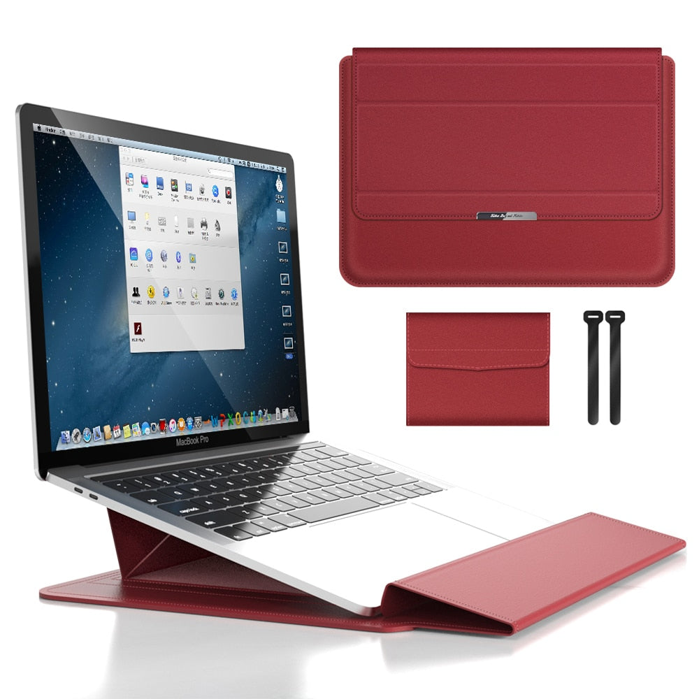 Stand Laptop Sleeve with Built-in for Protective Case for 11 16 Inch Laptops