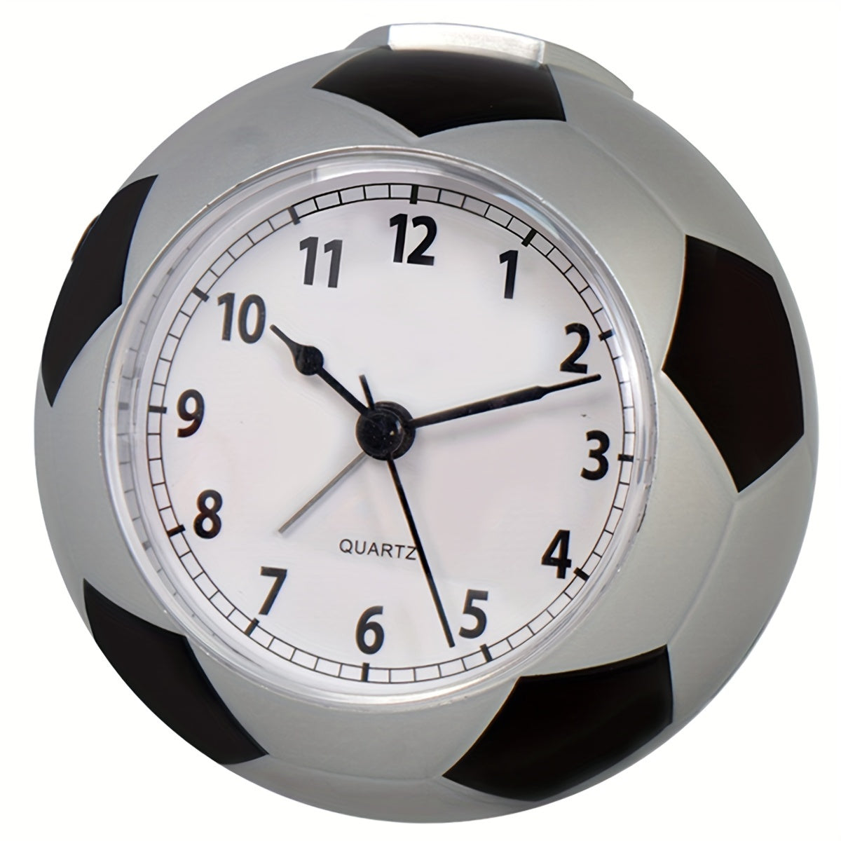 Clock with Creative Football-Shaped Alarm Design with Music and Unique Design for Young and Old