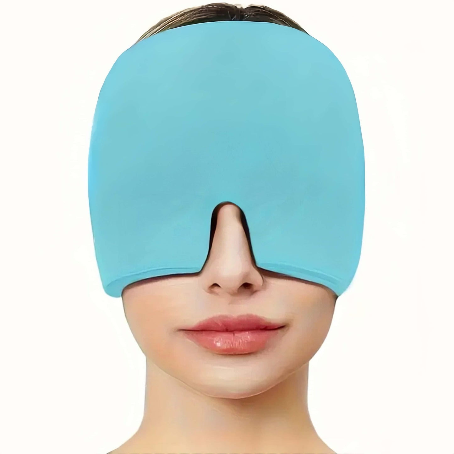 Migraine Hat with Cooling Gel for Cooling Headband for Relief from Migraine, Fever, and Fatigue