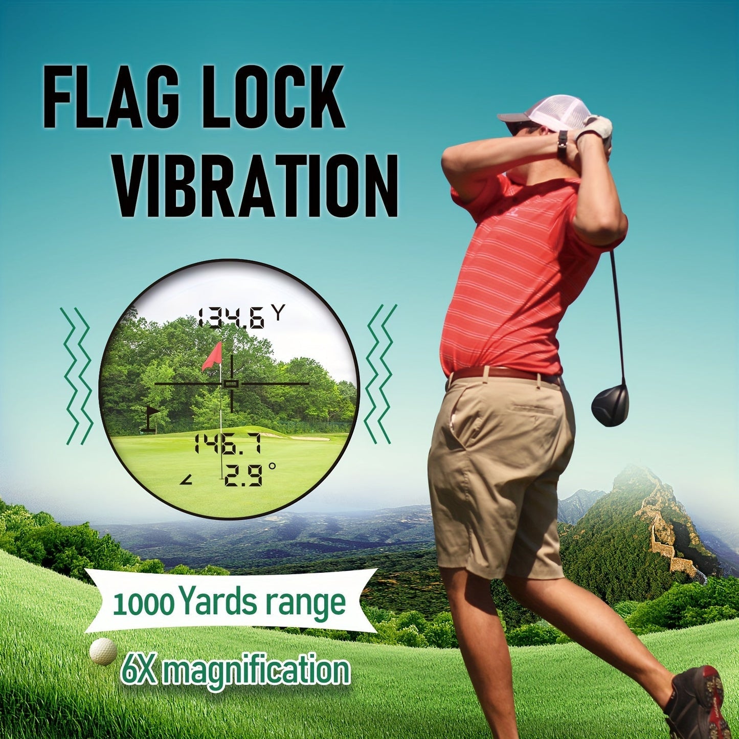 Advanced Golf Rangefinder for Accurate Measurements