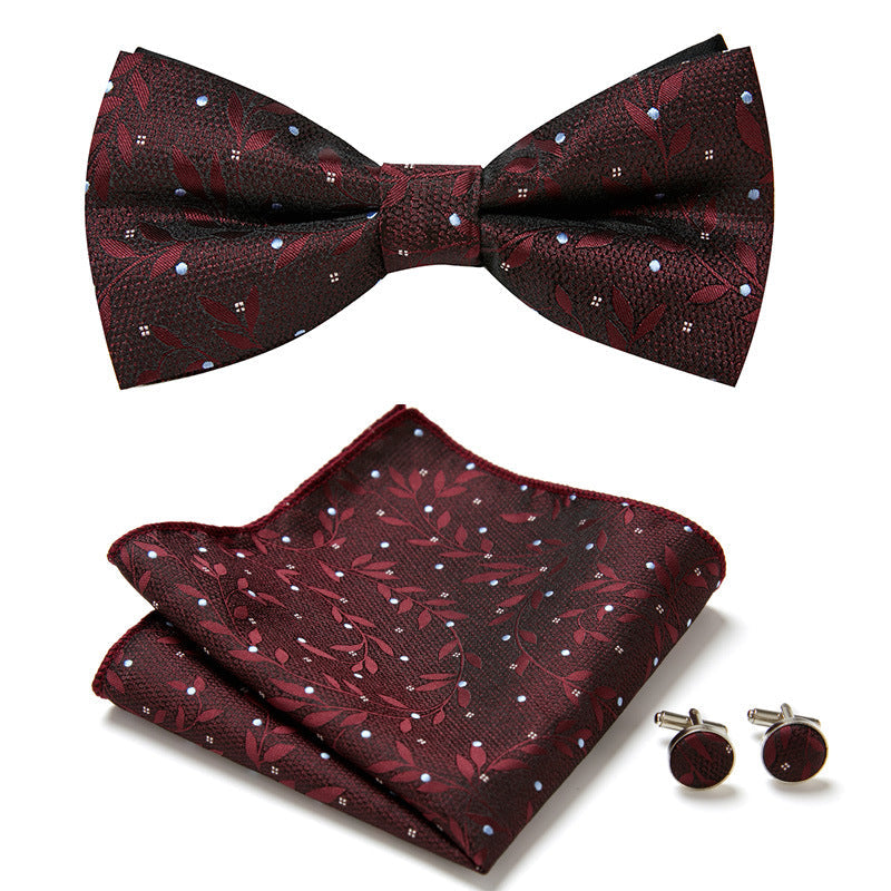 Set with Elegant Bow Tie Design for Handcrafted with Matching Accessories