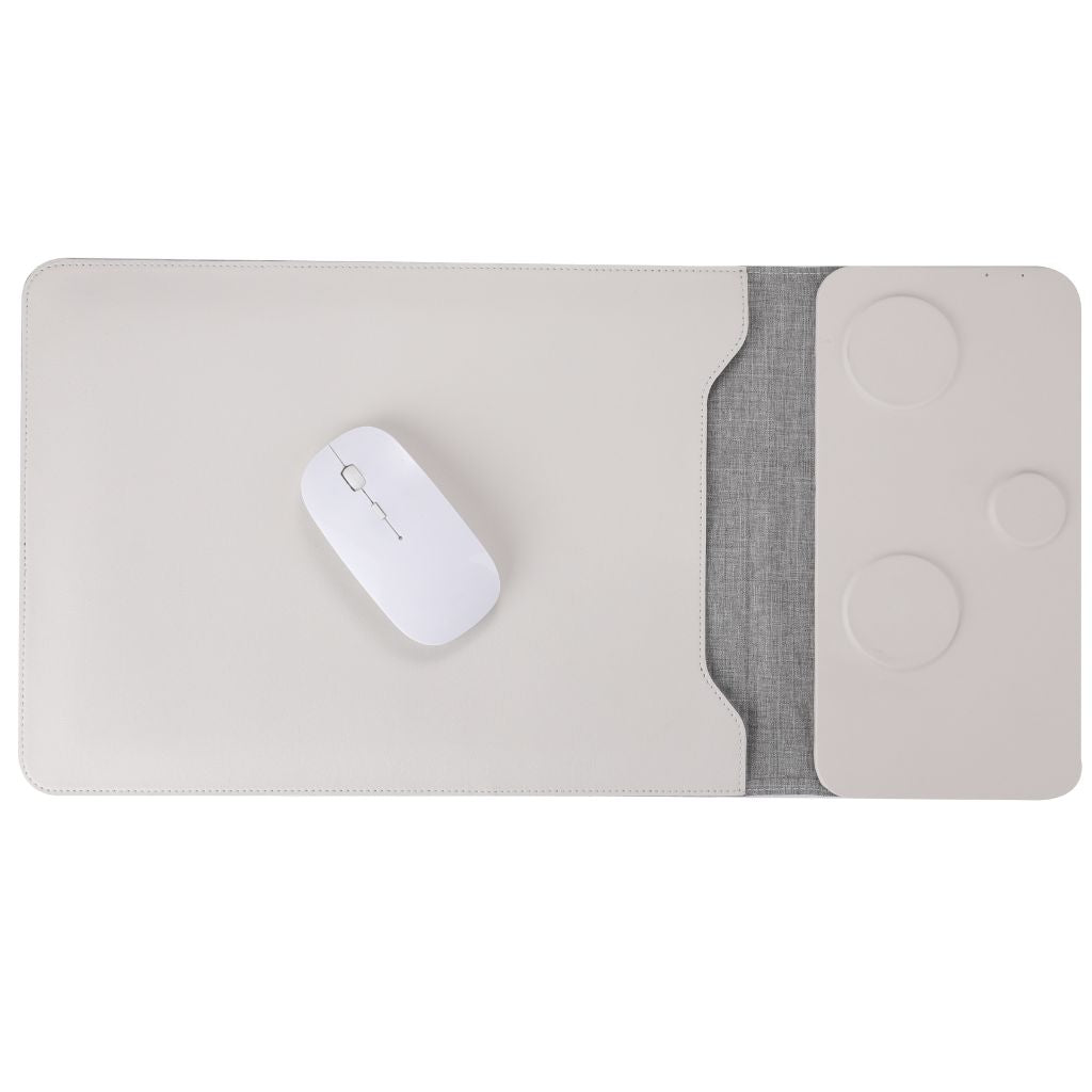 Powerdesk Sleeve for Slim Laptop Case with Wireless Charging Function