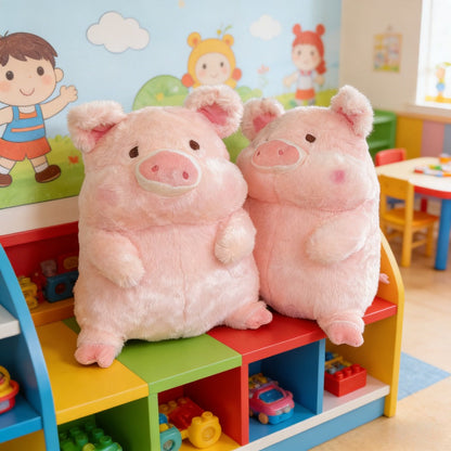Cuddle Toy with Soft Plush Piglet Design for Babies, Children, and Cuddle Moments