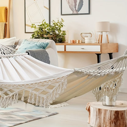 Tusheng Bohemian Hammock for Relaxing in Color and Comfort