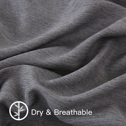 Bamboo Fiber Fitted Sheet for Breathable Comfort