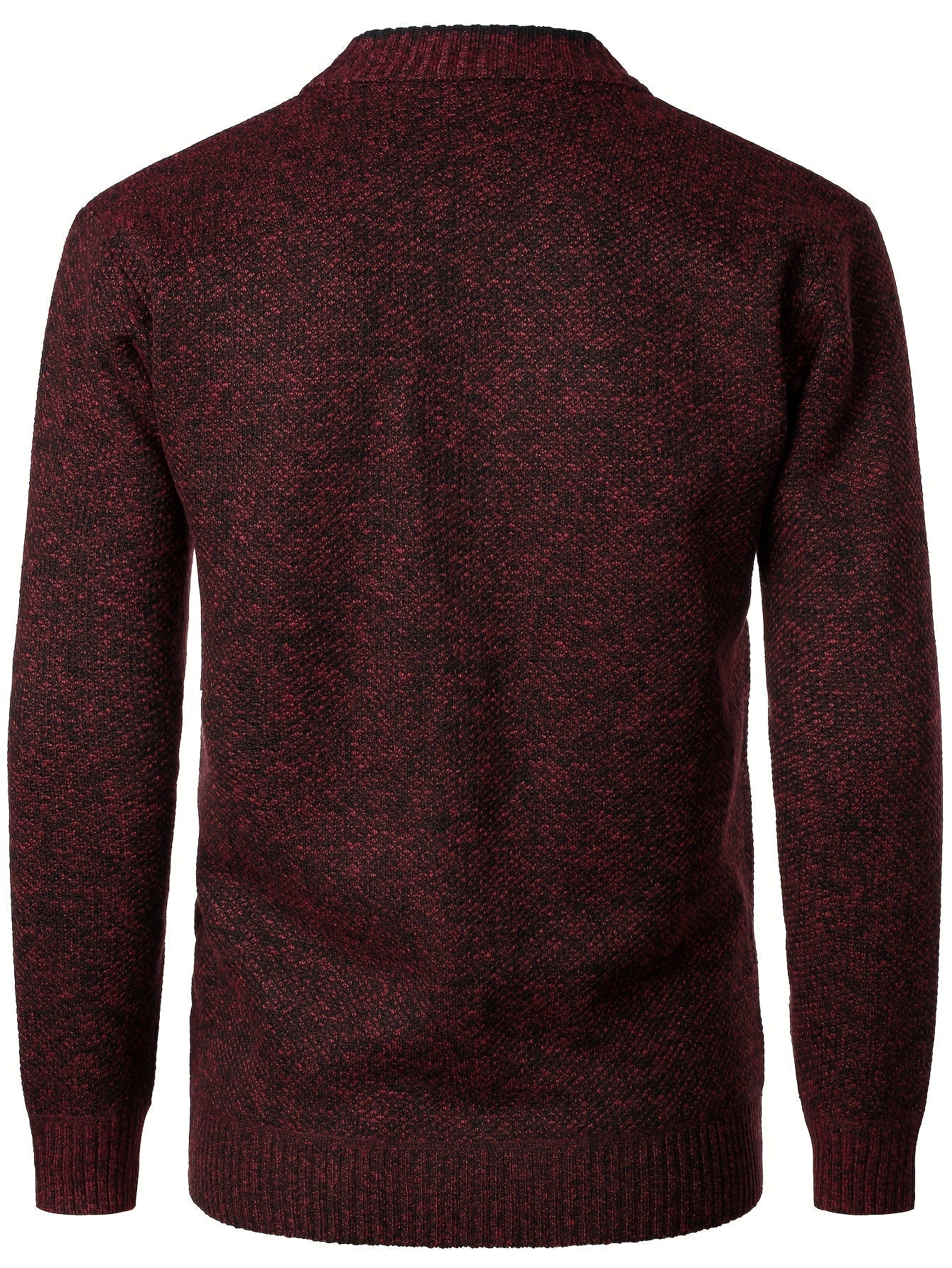 Men's Knitted Cardigan with Buttons for Warm and Comfortable for Autumn and Winter