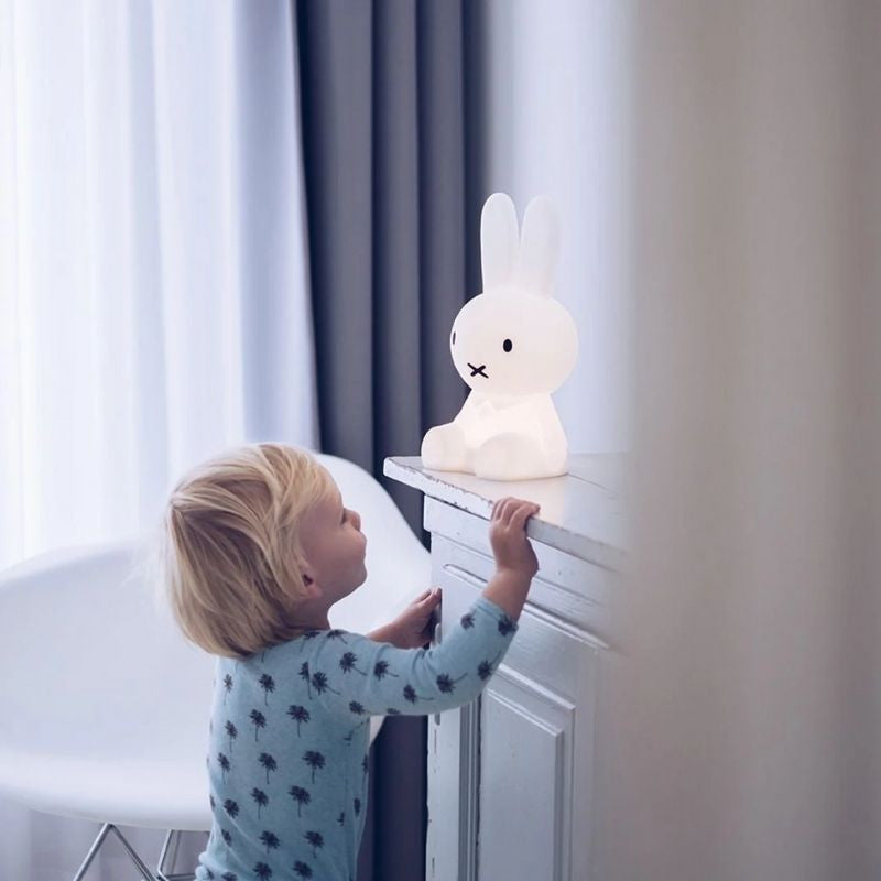 Night Light with Cute Bunny Design for Soft Ambient Lighting in Children's Room