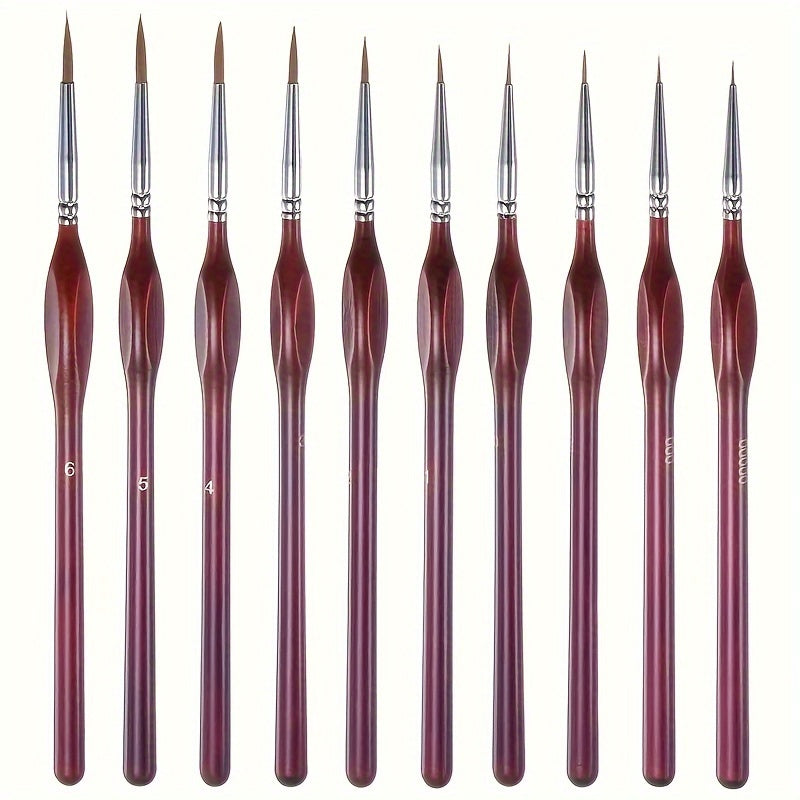 Acrylic Paint Brushes for Professional Brush Set with Detail Brush for Fine Painting